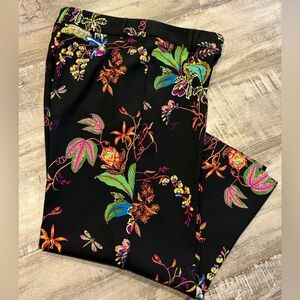 Colorful cropped pants, H&M size 12.